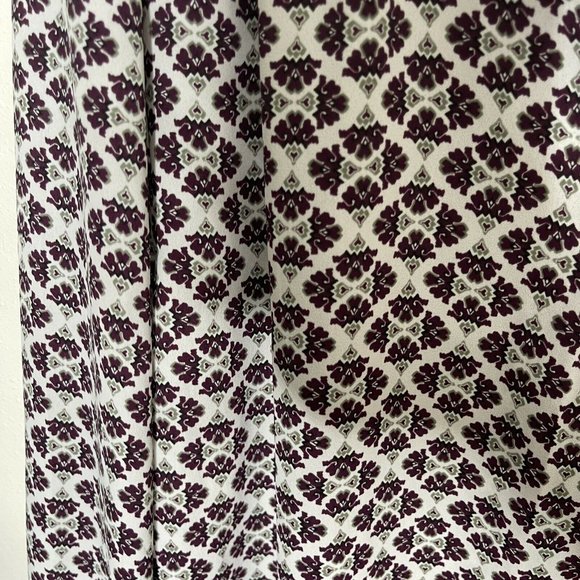 ANN TAYLOR LOFT Long Sleeve floral blouse Size Lar - Picture 4 of 8